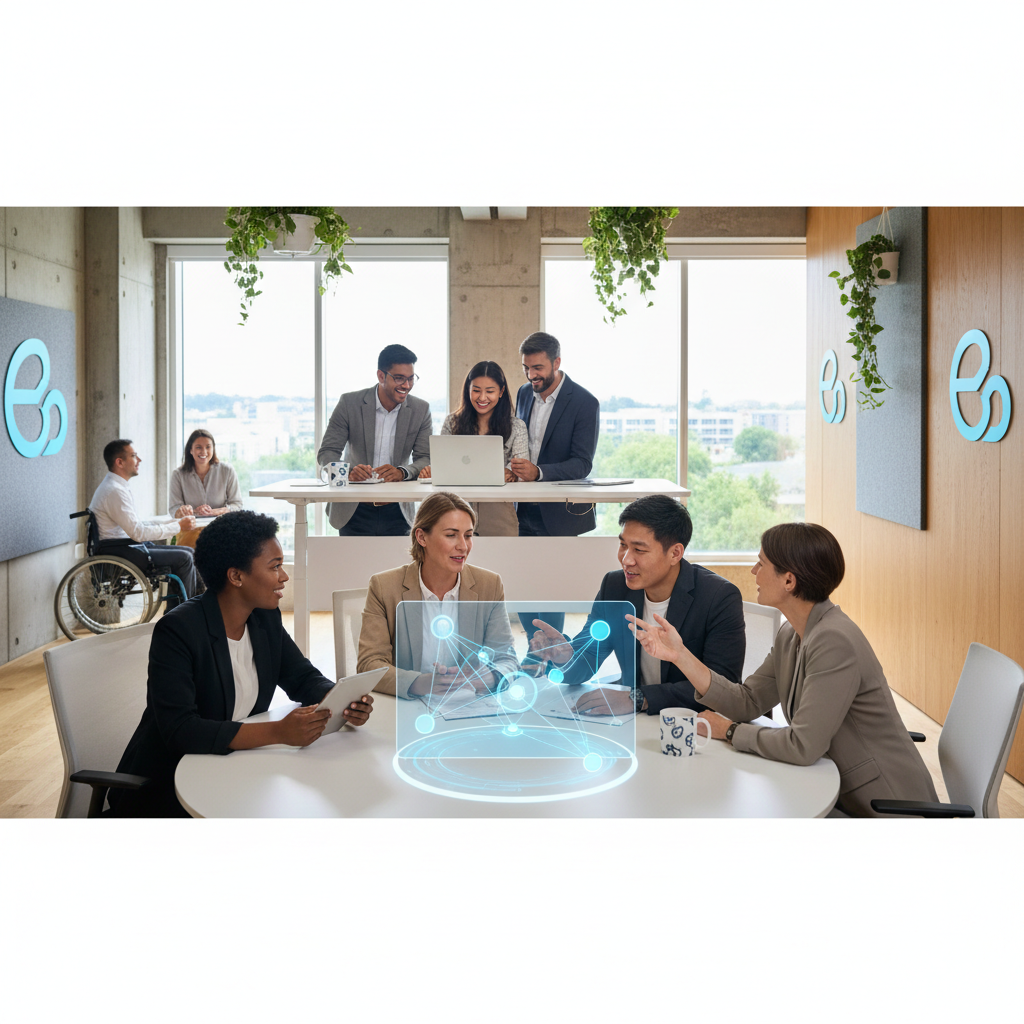 Employés collaborant : marque employeur forte pour surmonter le recrutement.